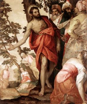 Paolo Veronese : St John the Baptist Preaching